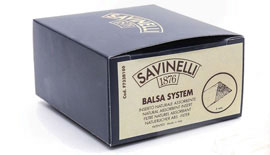 6 mm Savinelli balsa filters - 100 pz