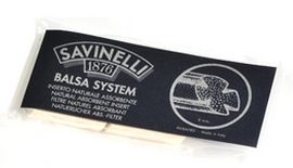 9 mm Savinelli balsa filters - 15 pz